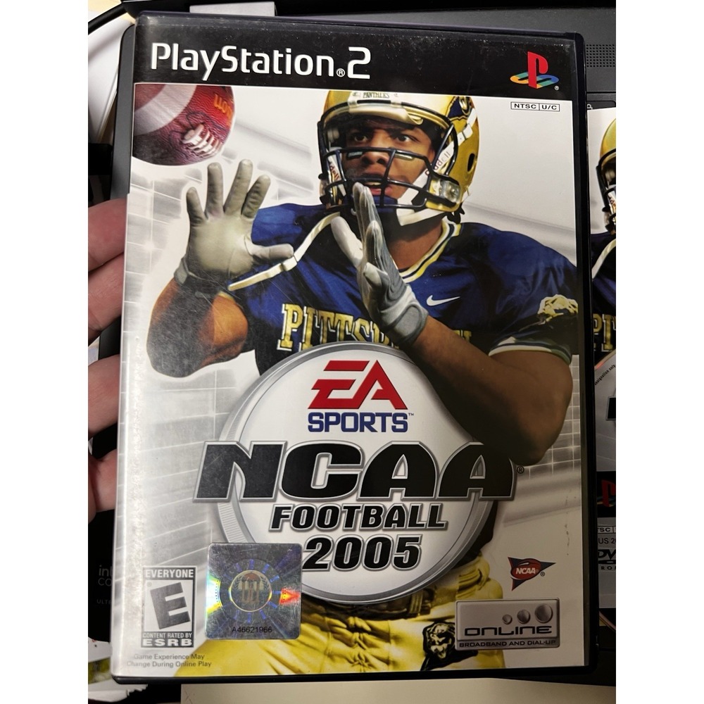 NCAA Football 2005 Sony PlayStation 2 PS2 EA Sports Complete CIB Fitzgerald